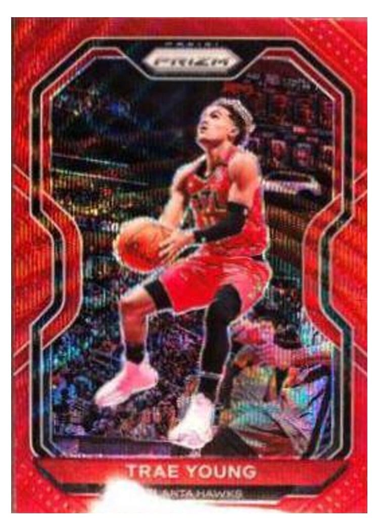 2020-21 Panini Prizm Base Set Trae Young #64 card