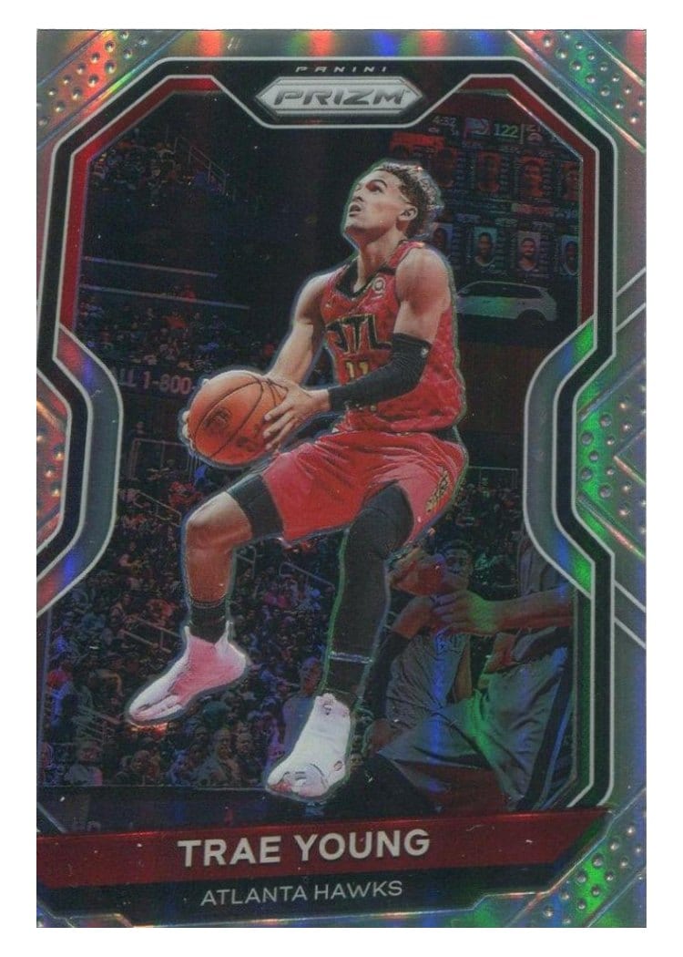2020-21 Panini Prizm Base Set Trae Young #64 card
