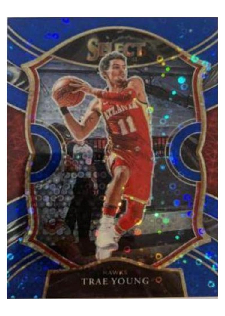 2020-21 Panini Select Base Set Trae Young #227 card