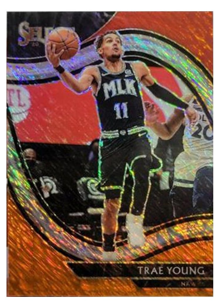 2020-21 Panini Select Base Set Trae Young #227 card