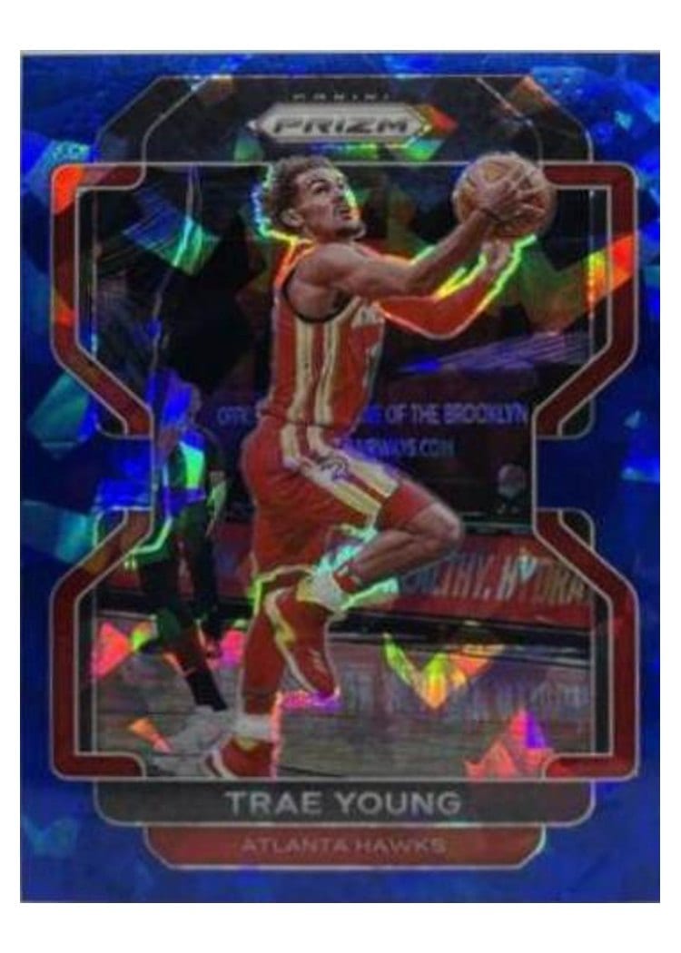 2021-22 Panini Prizm Base Set Trae Young #26 card