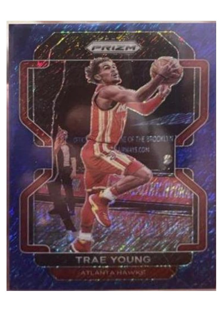 2021-22 Panini Prizm Base Set Trae Young #26 card