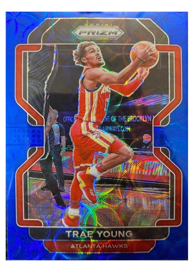2021-22 Panini Prizm Base Set Trae Young #26 card