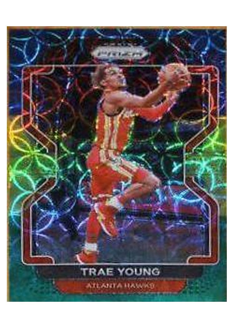 2021-22 Panini Prizm Base Set Trae Young #26 card