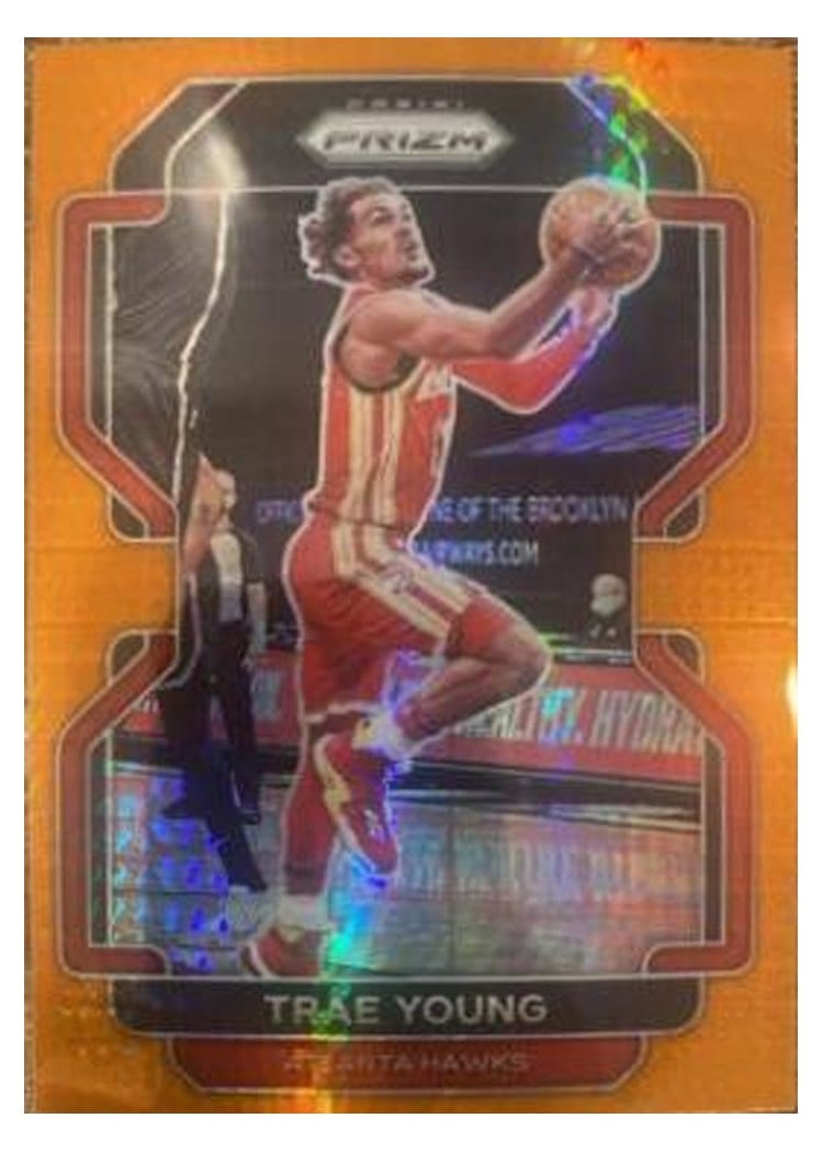 2021-22 Panini Prizm Base Set Trae Young #26 card