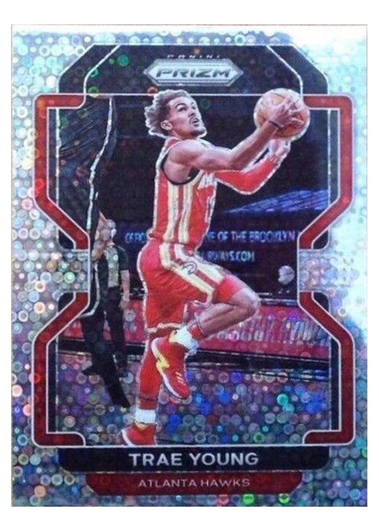 2021-22 Panini Prizm Base Set Trae Young #26 card