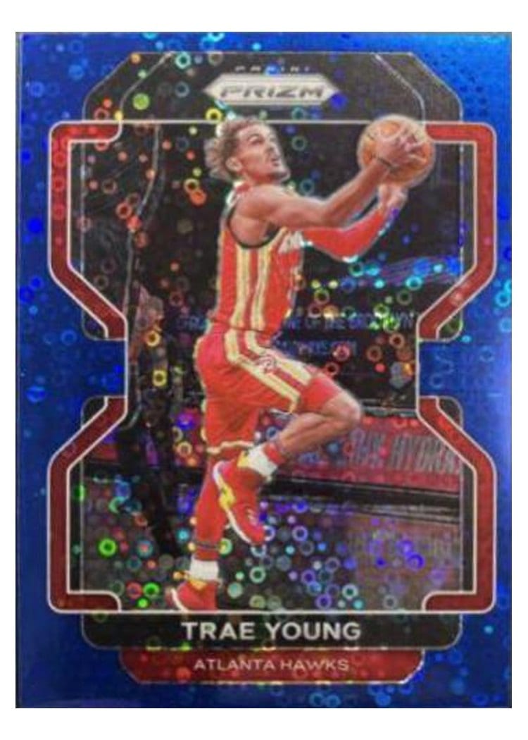 2021-22 Panini Prizm Base Set Trae Young #26 card