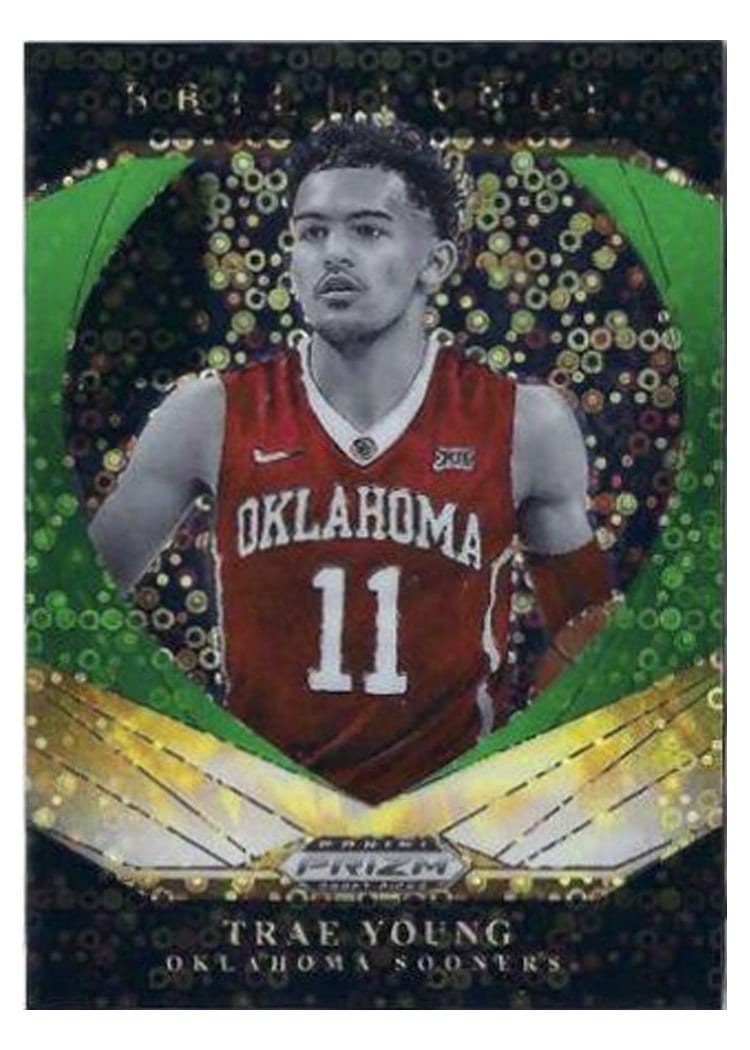 2021-22 Panini Prizm Base Set Trae Young #26 card