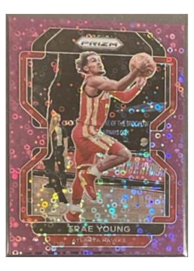 2021-22 Panini Prizm Base Set Trae Young #26 card