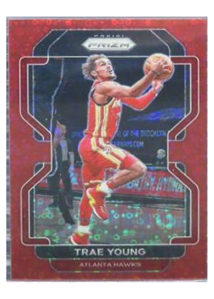 2021-22 Panini Prizm Base Set Trae Young #26 card