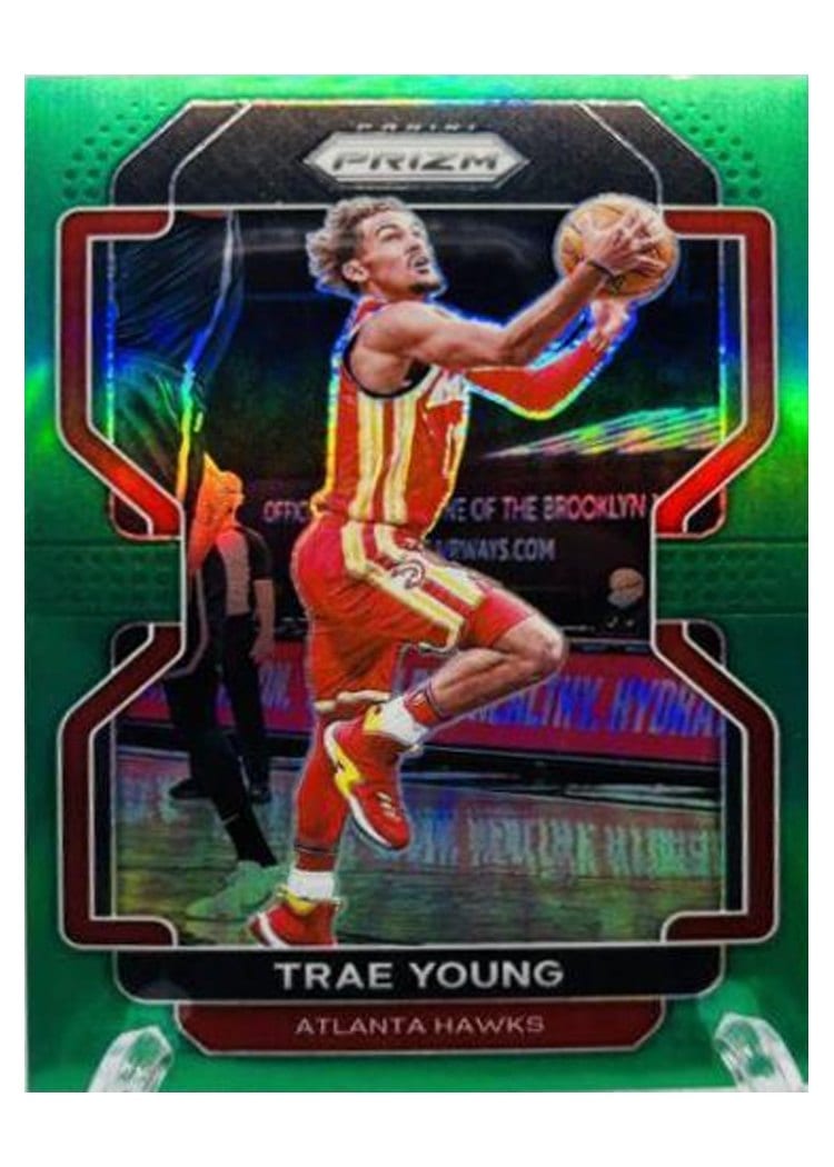 2021-22 Panini Prizm Base Set Trae Young #26 card