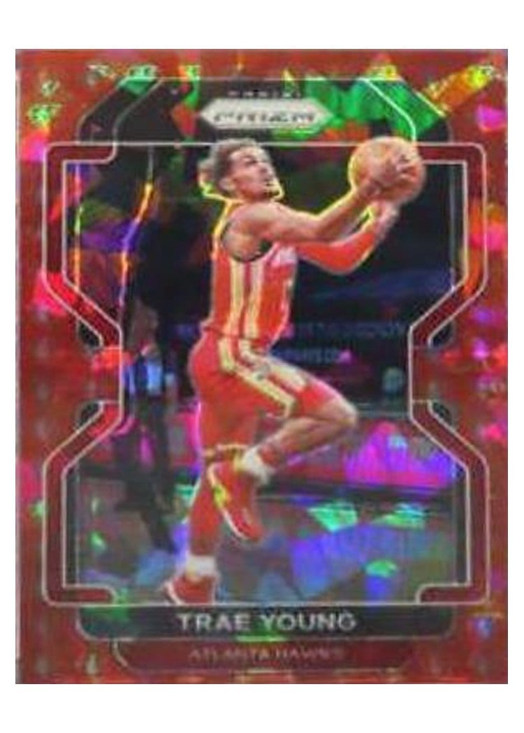 2021-22 Panini Prizm Base Set Trae Young #26 card