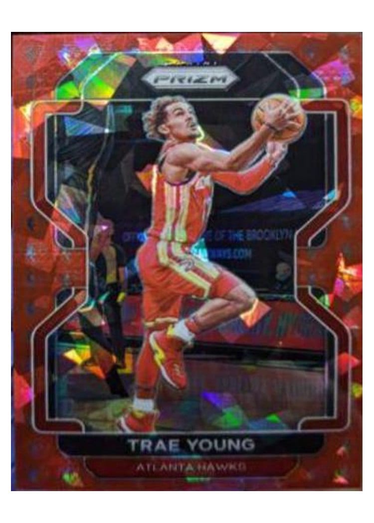 2021-22 Panini Prizm Base Set Trae Young #26 card