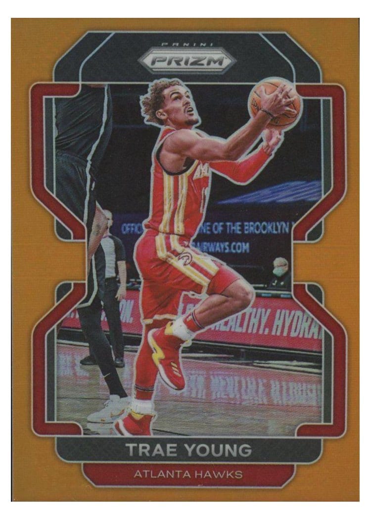 2021-22 Panini Prizm Base Set Trae Young #26 card