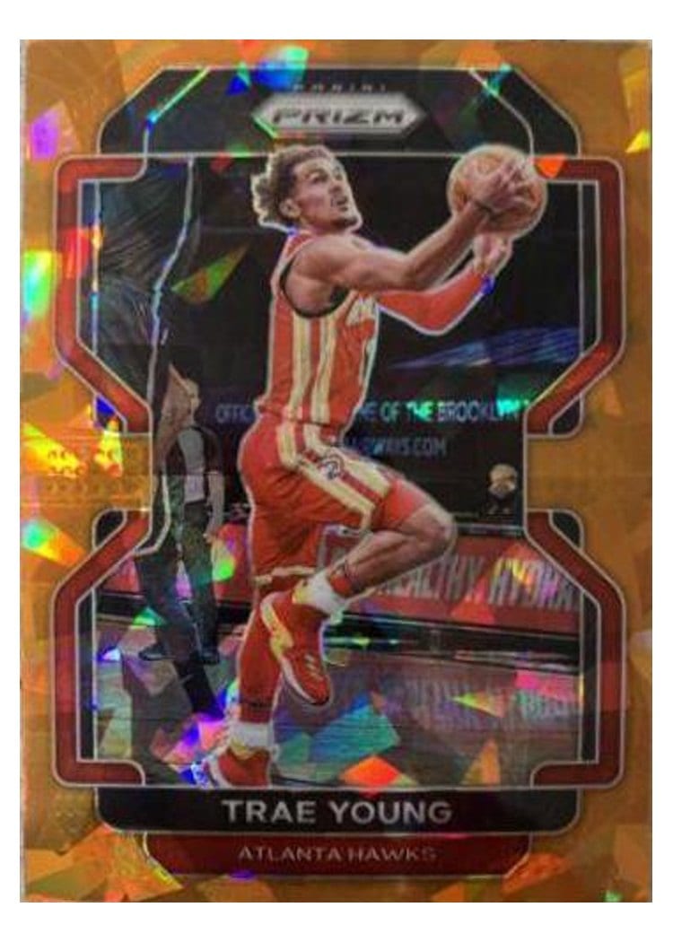 2021-22 Panini Prizm Base Set Trae Young #26 card
