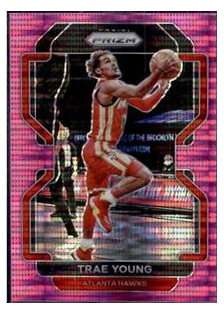 2021-22 Panini Prizm Base Set Trae Young #26 card