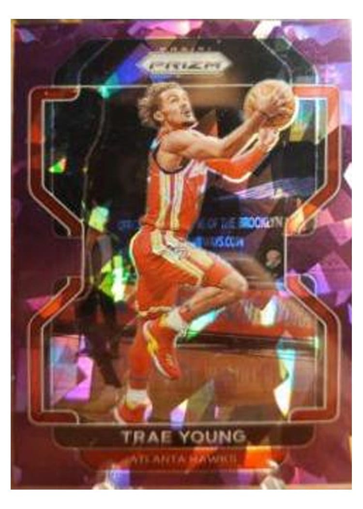 2021-22 Panini Prizm Base Set Trae Young #26 card