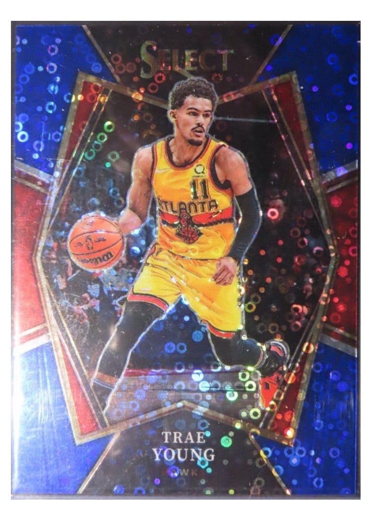 2021-22 Panini Select Base Set Trae Young #131 card