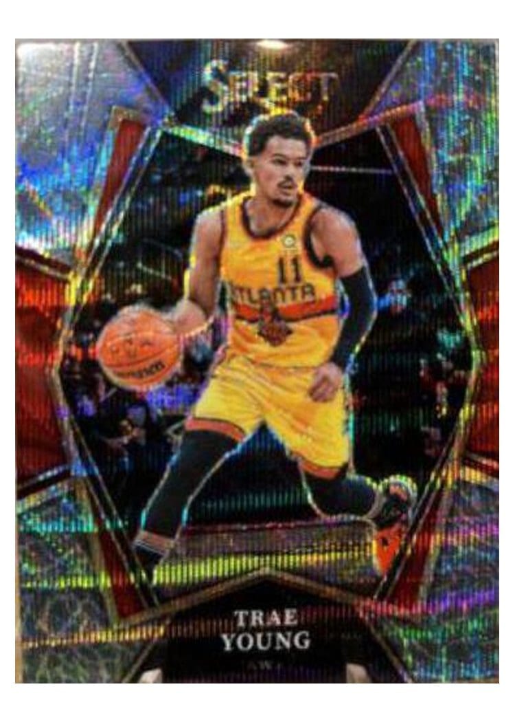 2021-22 Panini Select Base Set Trae Young #131 card