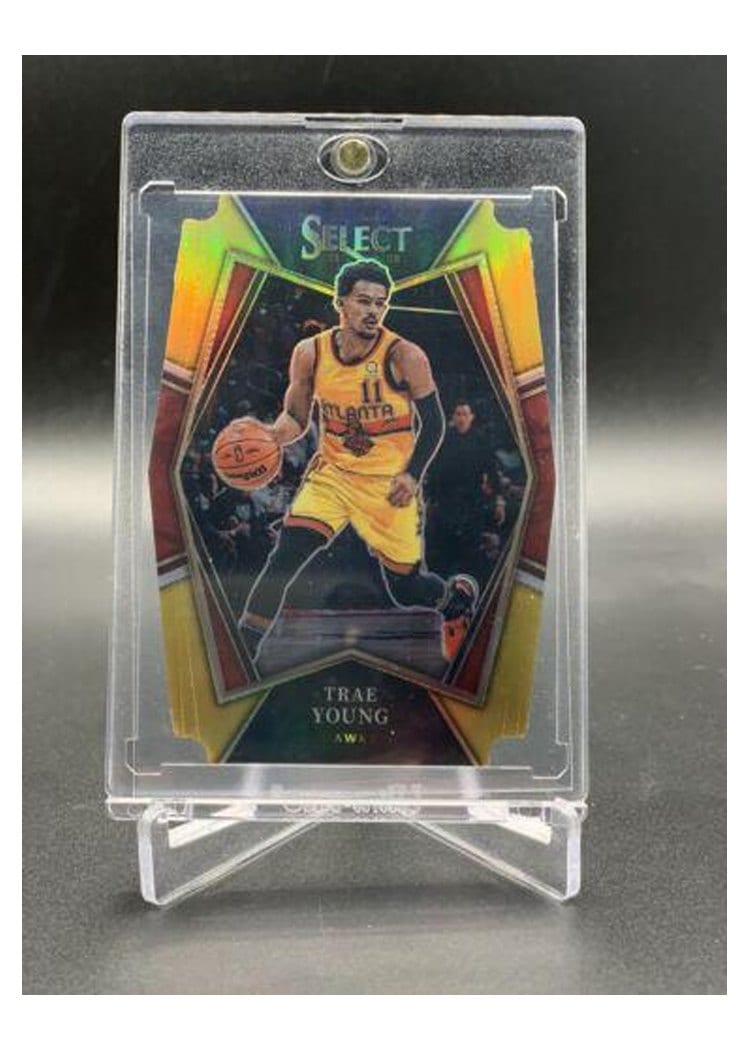 2021-22 Panini Select Base Set Trae Young #131 card