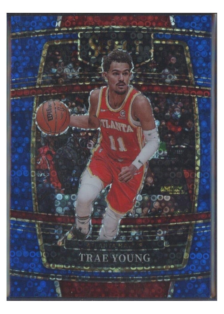 2021-22 Panini Select Base Set Trae Young #26 card