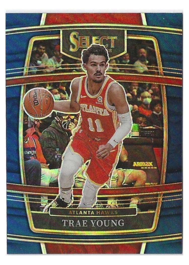 2021-22 Panini Select Base Set Trae Young #26 card