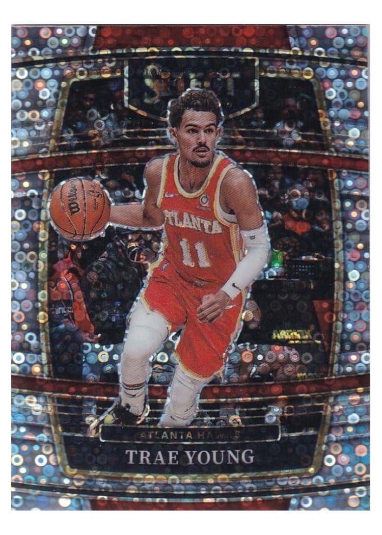 2021-22 Panini Select Base Set Trae Young #26 card