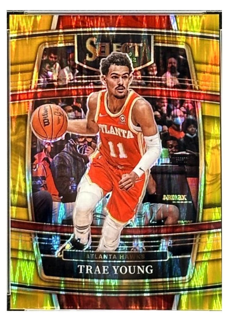 2021-22 Panini Select Base Set Trae Young #26 card