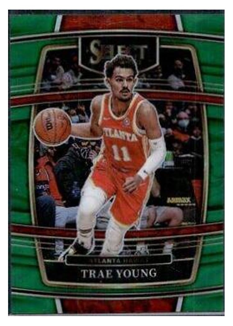 2021-22 Panini Select Base Set Trae Young #26 card