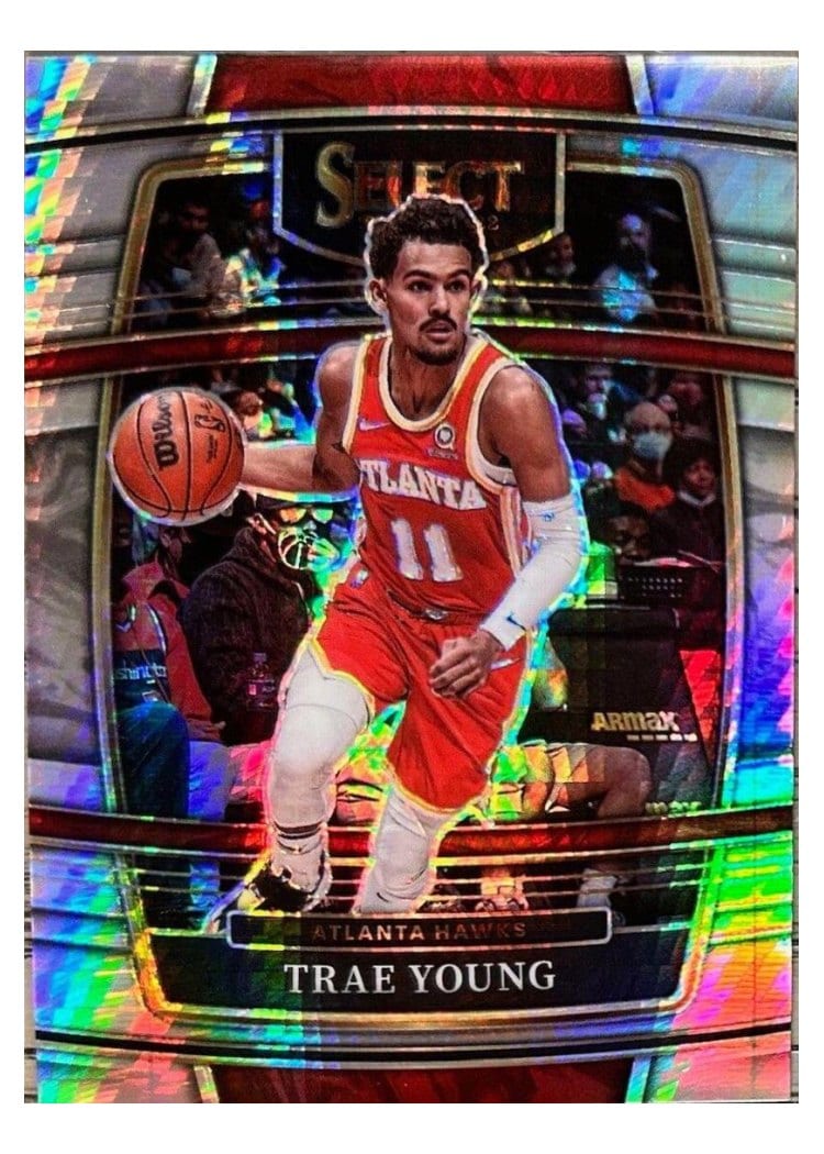 2021-22 Panini Select Base Set Trae Young #26 card