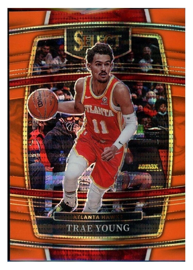 2021-22 Panini Select Base Set Trae Young #26 card