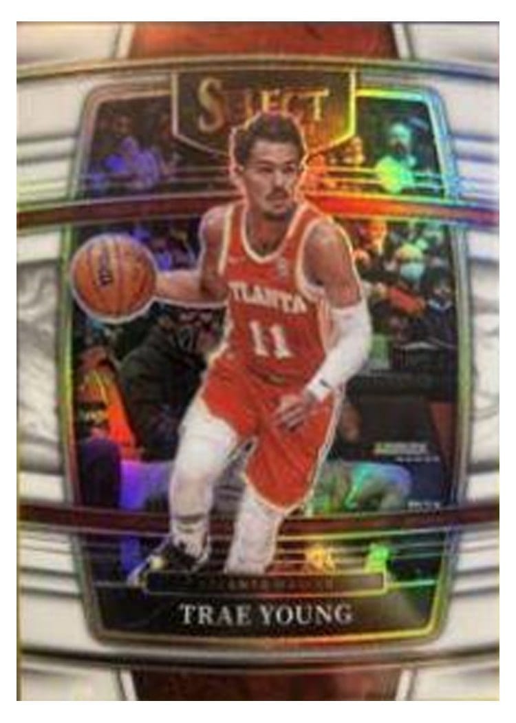 2021-22 Panini Select Base Set Trae Young #26 card