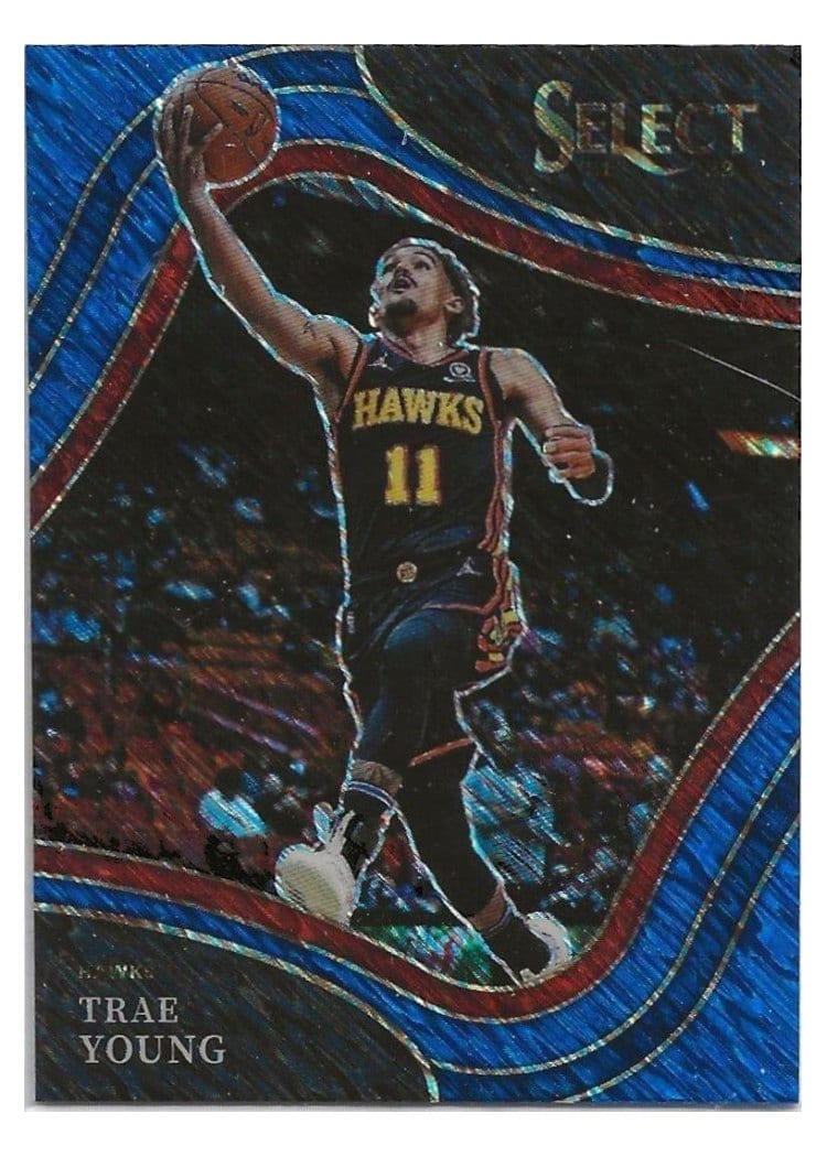 2021 Panini Select Trae Young #215 card