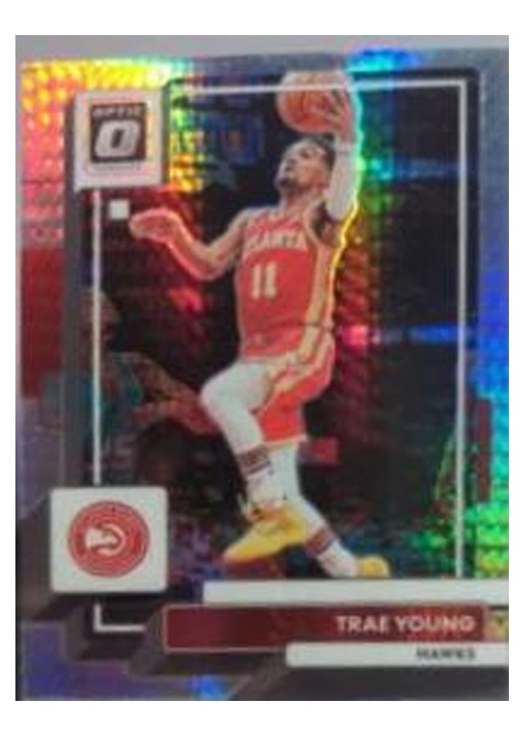 2022-23 Donruss Optic Base Set Trae Young #127 card