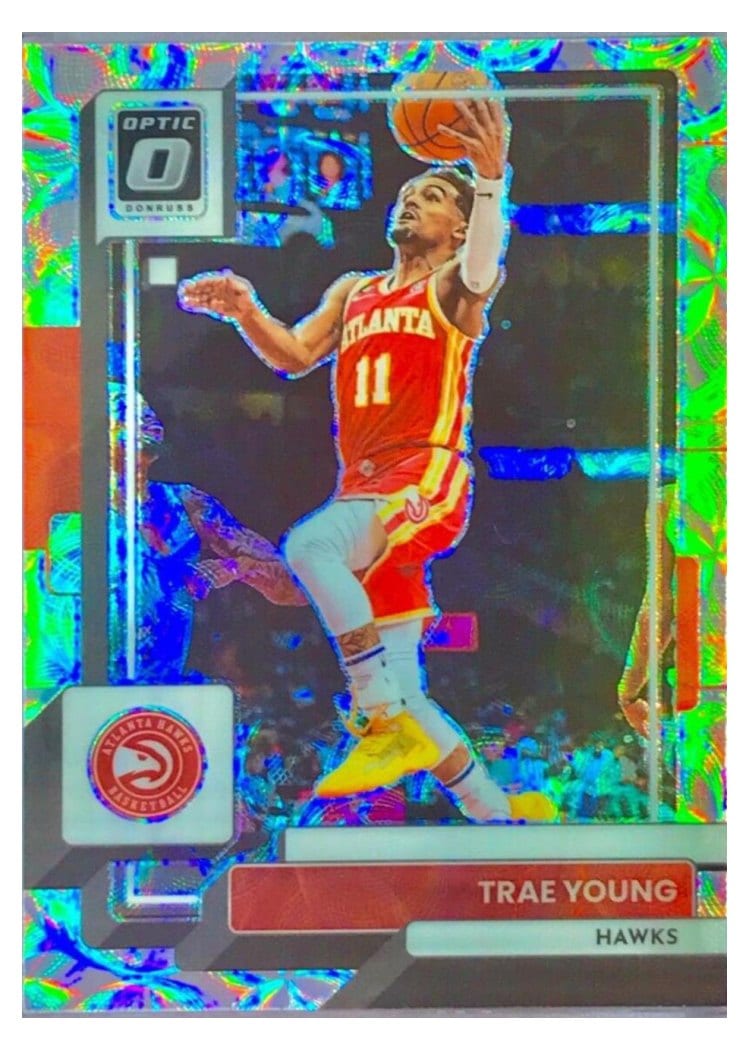 2022-23 Donruss Optic Base Set Trae Young #127 card