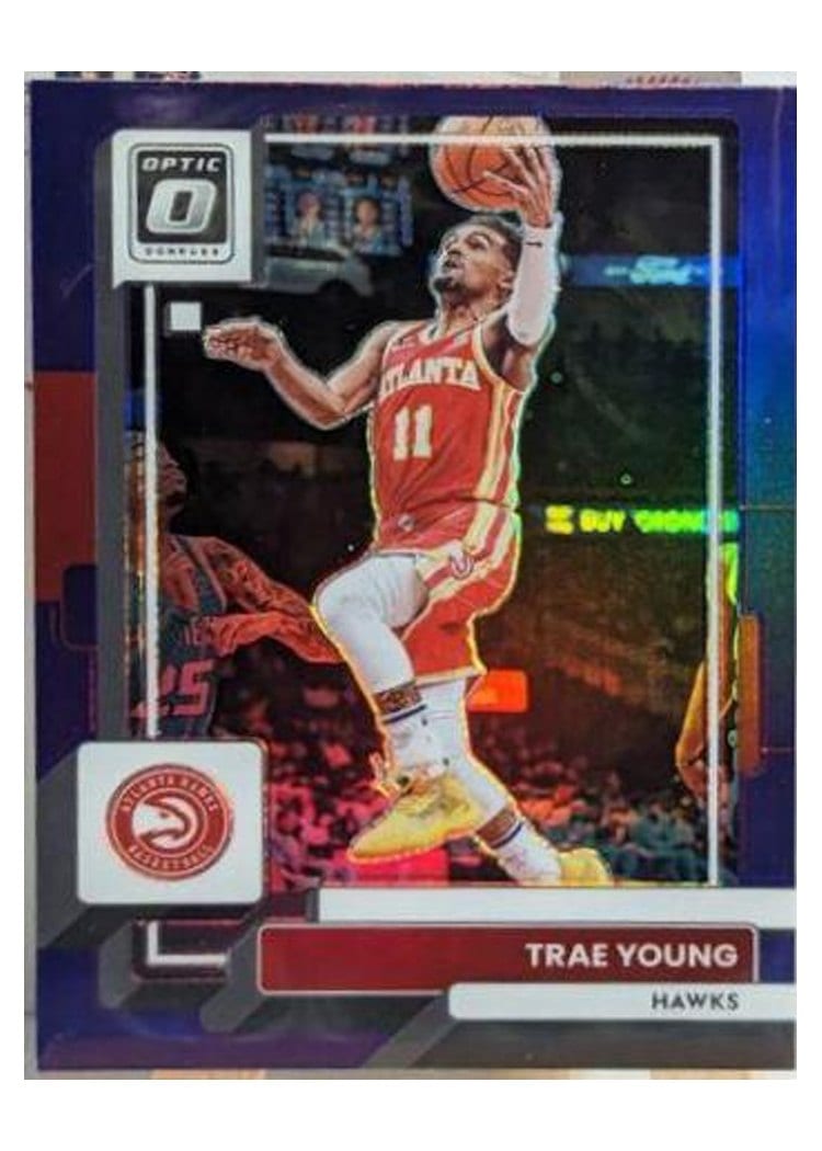 2022-23 Donruss Optic Base Set Trae Young #127 card