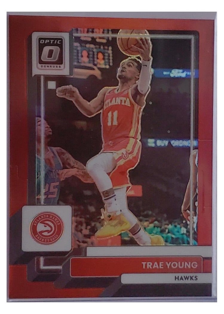 2022-23 Donruss Optic Base Set Trae Young #127 card