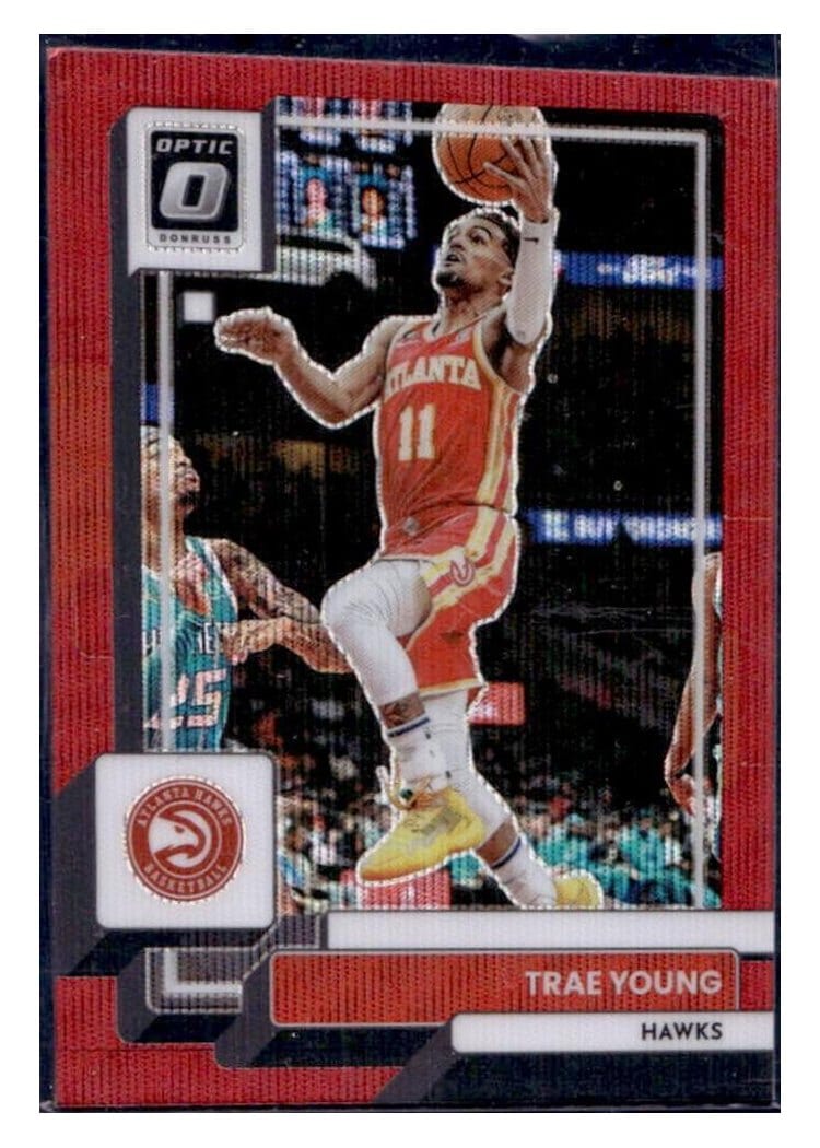 2022-23 Donruss Optic Base Set Trae Young #127 card