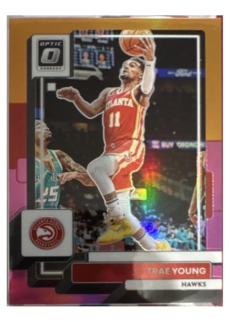 2022-23 Donruss Optic Base Set Trae Young #127 card