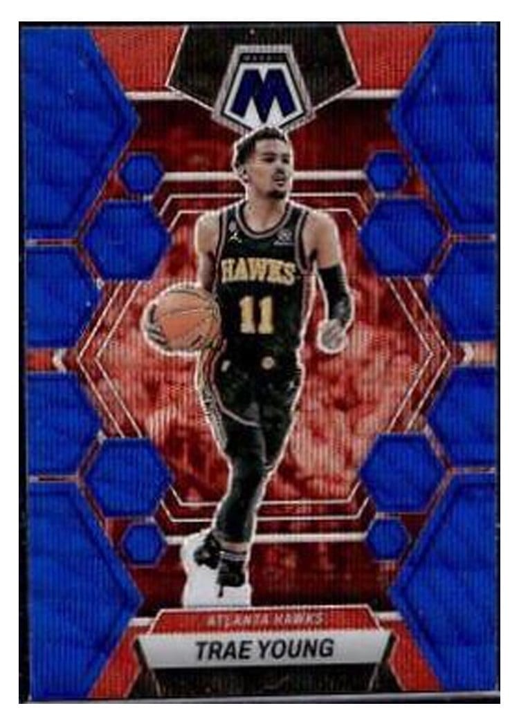 2022-23 Panini Mosaic Base Set Trae Young #8 card