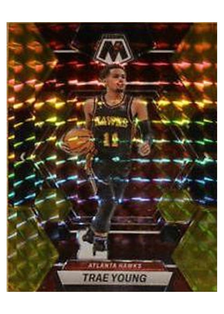 2022-23 Panini Mosaic Base Set Trae Young #8 card