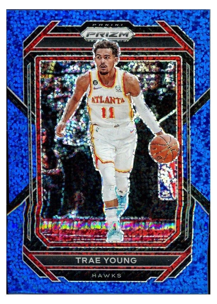 2022-23 Panini Prizm Base Set Trae Young #164 card
