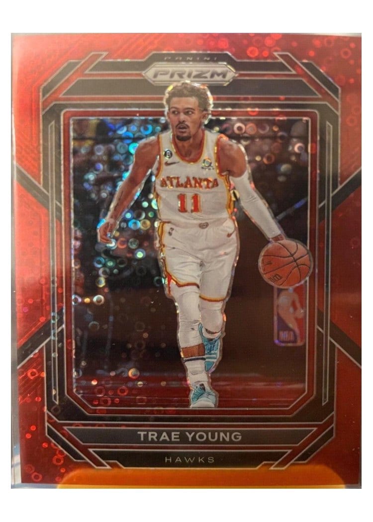 2022-23 Panini Prizm Base Set Trae Young #164 card