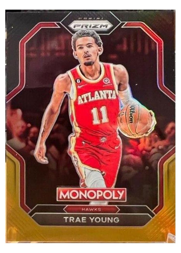 2022-23 Panini Prizm Base Set Trae Young #164 card