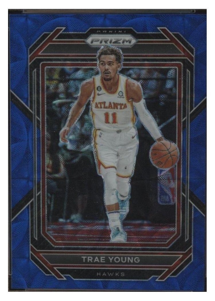 2022-23 Panini Prizm Base Set Trae Young #164 card
