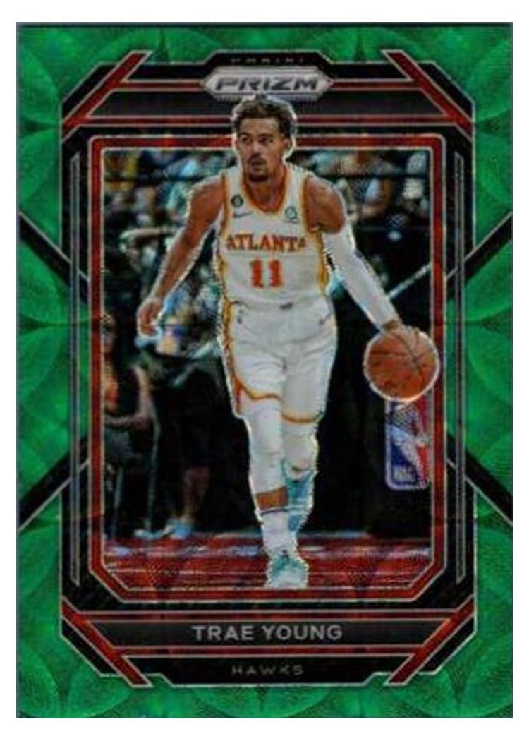 2022-23 Panini Prizm Base Set Trae Young #164 card