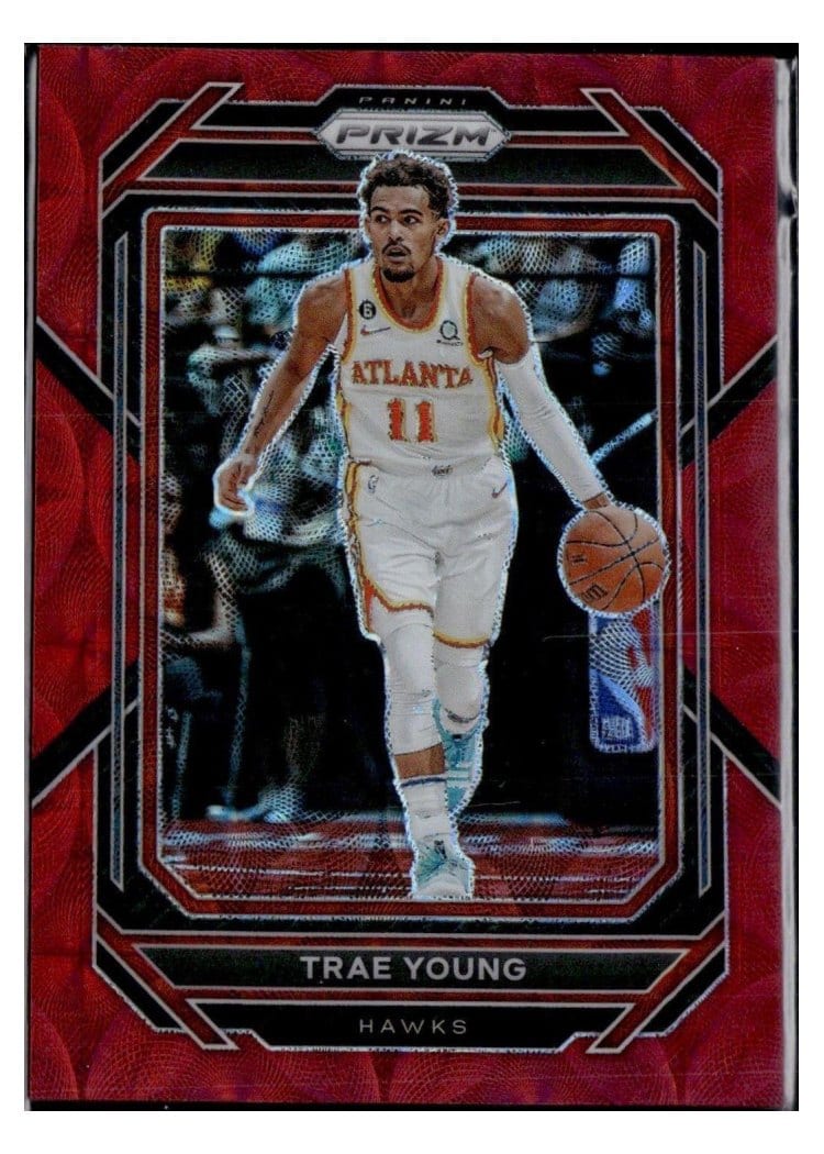 2022-23 Panini Prizm Base Set Trae Young #164 card