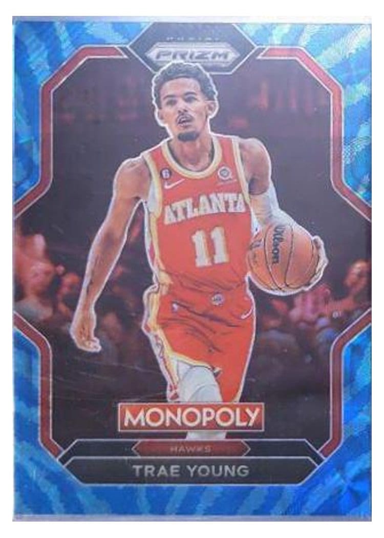 2022-23 Panini Prizm Base Set Trae Young #164 card