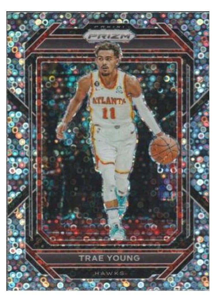 2022-23 Panini Prizm Base Set Trae Young #164 card