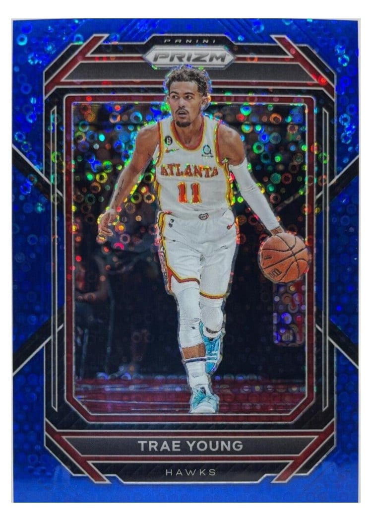 2022-23 Panini Prizm Base Set Trae Young #164 card
